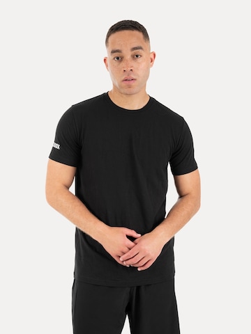 T-Shirt ' Norven ' Smilodox en noir : devant