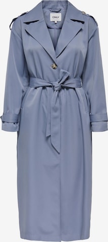ONLY Between-Seasons Coat 'ONLLine' in Grey: front