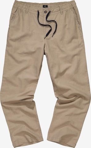 JP1880 Broek in Bruin: voorkant