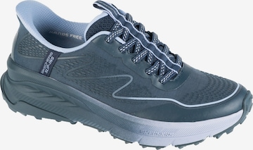Baskets basses SKECHERS en bleu : devant