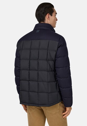 Boggi Milano Winter jacket 'B Sustainable' in Blue