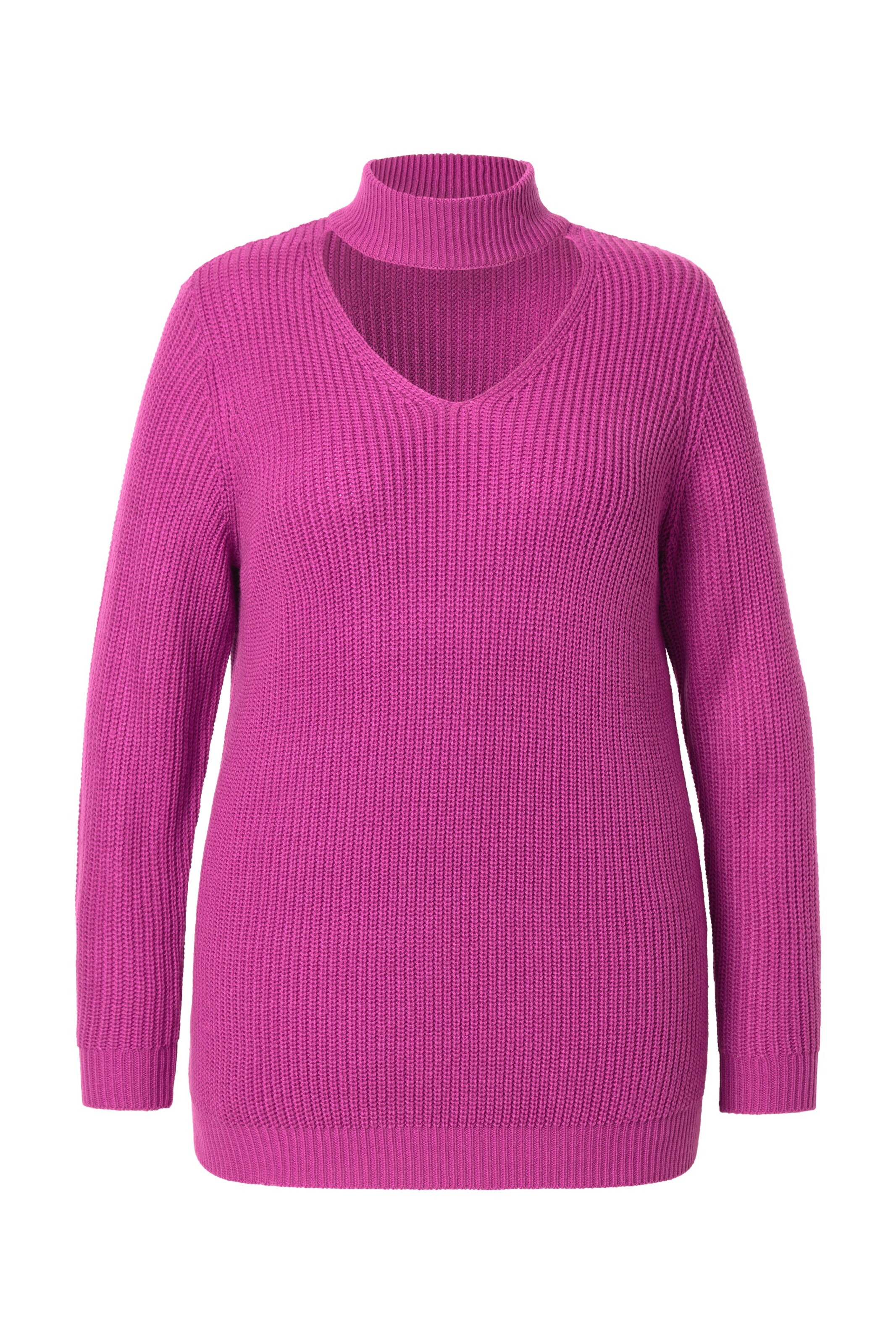 Pull-over MIAMODA en rose : devant