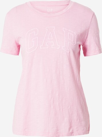 T-shirt GAP en rose : devant