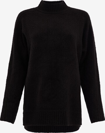 Pullover 'Brick' di Threadbare in nero: frontale