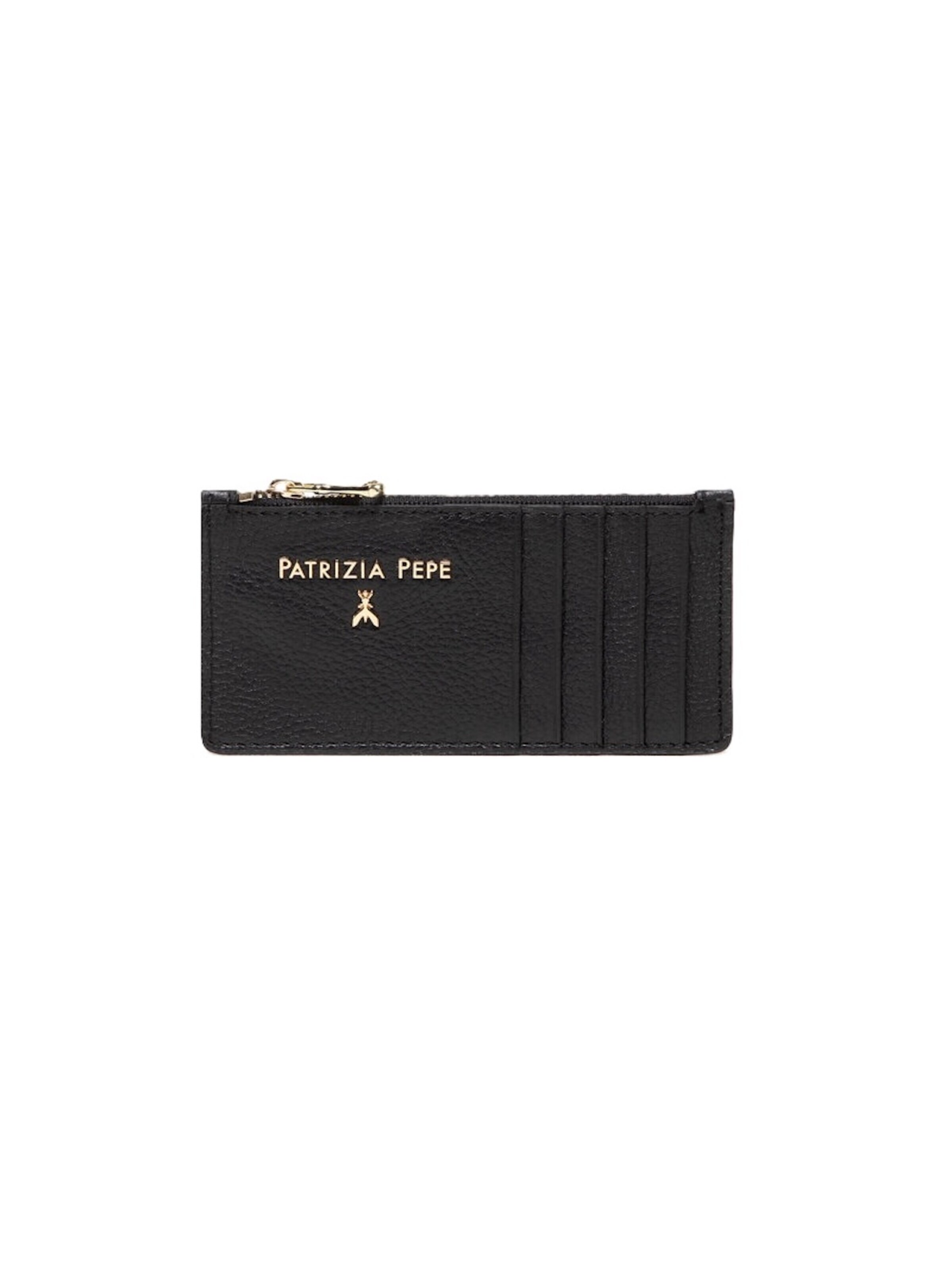 PATRIZIA PEPE Wallet 'CQ9105/L001' in Black: front