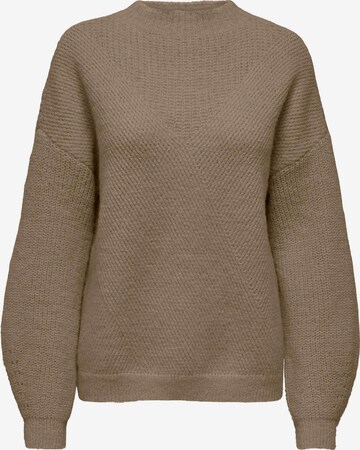 ONLY Pullover 'ALISA' in Braun: predná strana