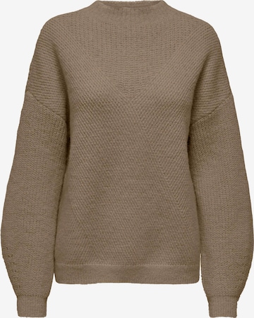 ONLY Sweater 'ALISA' in Brown: front