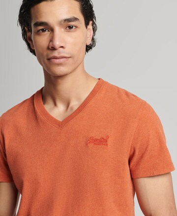 T-Shirt 'Vintage' Superdry en orange