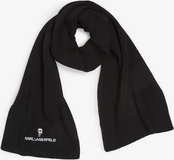 Karl Lagerfeld Scarf in Black: front