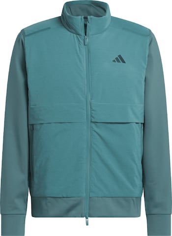 mėlyna ADIDAS GOLF Sportinė striukė 'TOUR FRSTGRD': priekis