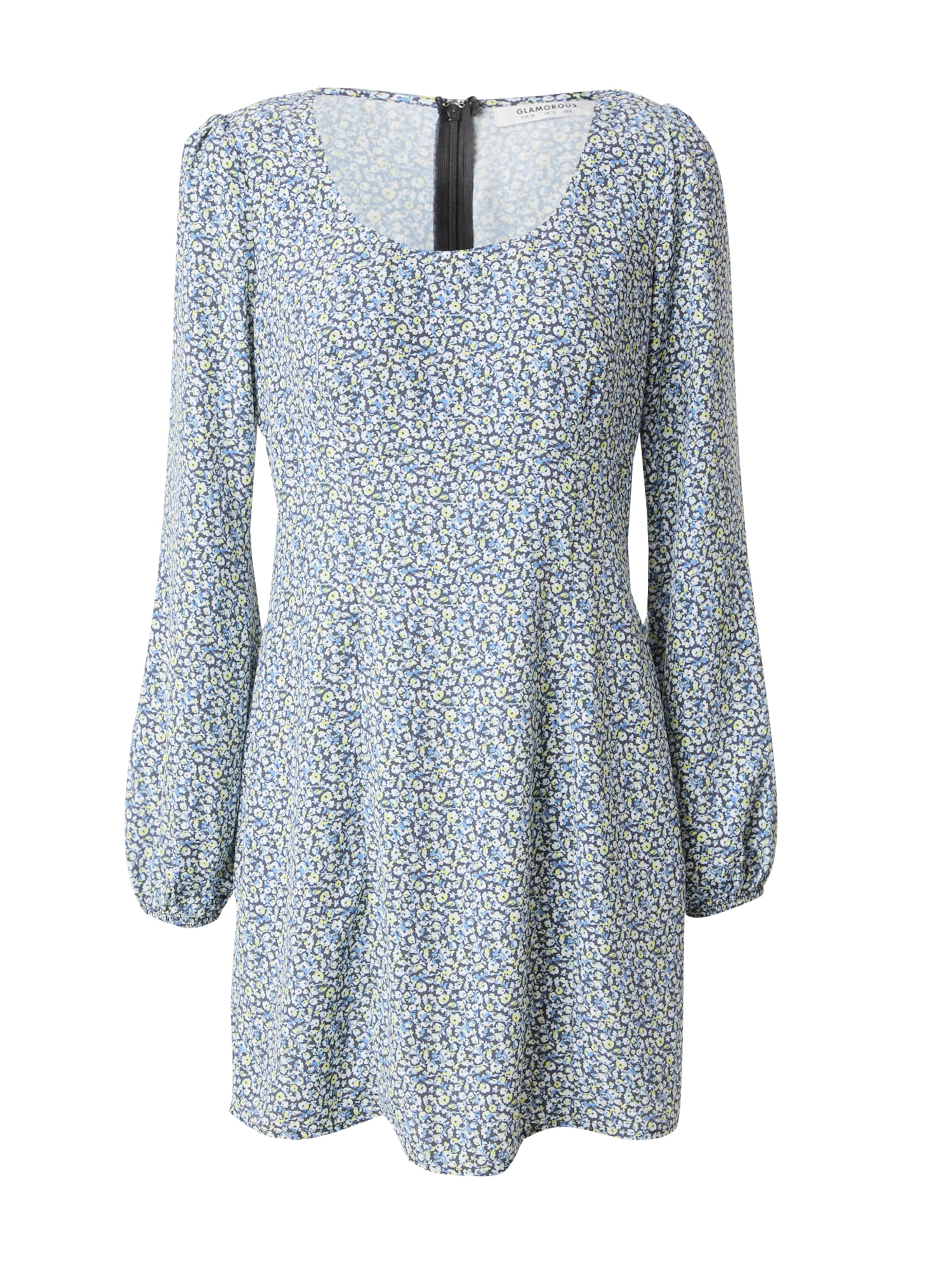 GLAMOROUS Šaty - Modrá: predná strana