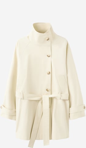 MANGO Płaszcz przejściowy 'MONA' w kolorze beżowy: przód