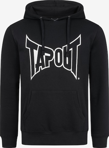 Sweat-shirt Tapout en noir : devant