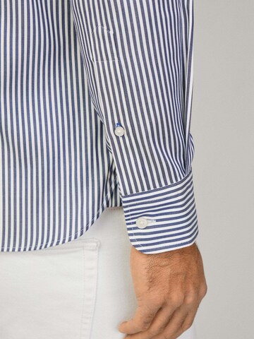 Hackett London Regular Fit Hemd in Blau