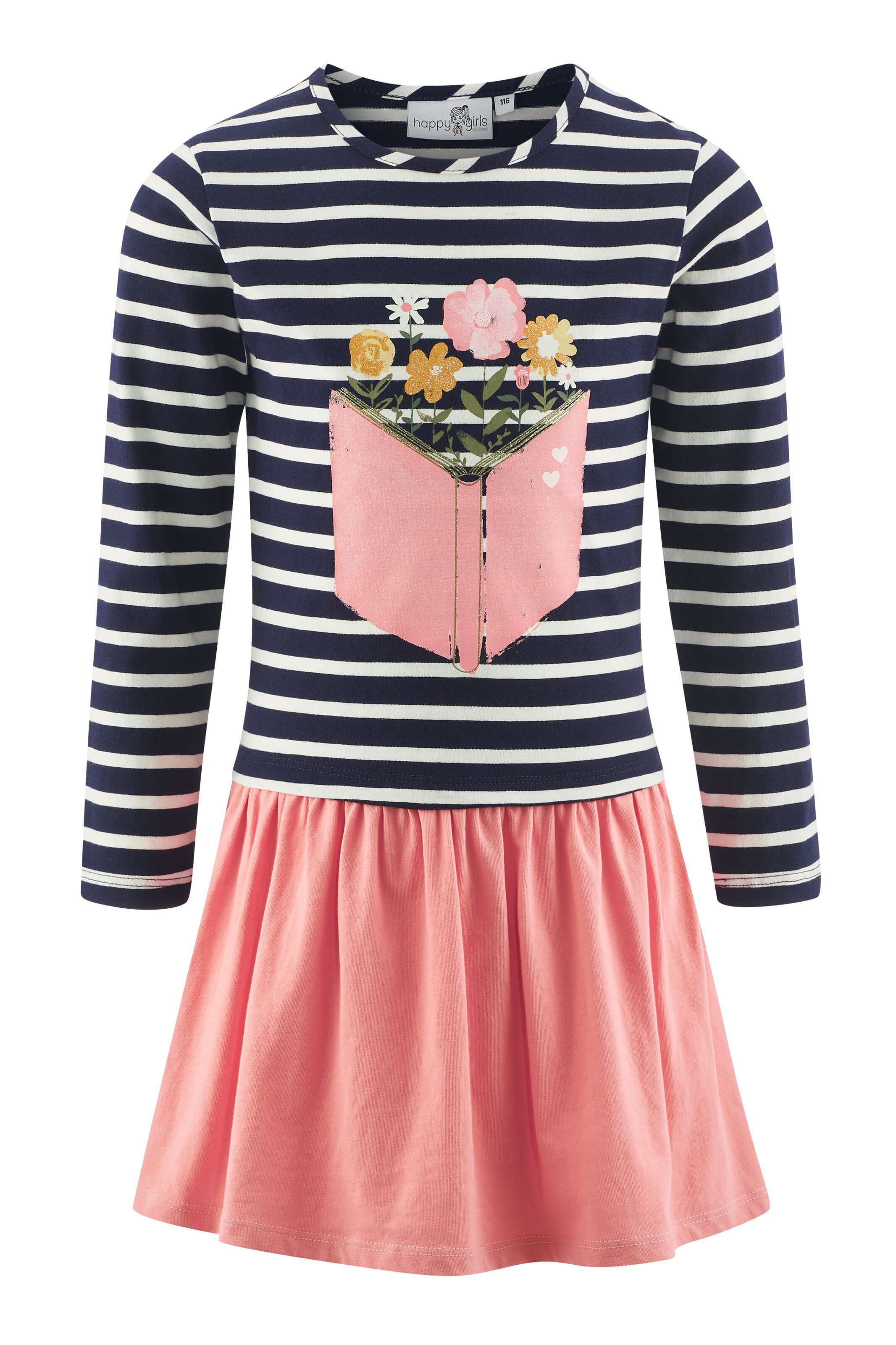 happy girls Šaty – modrá: přední strana