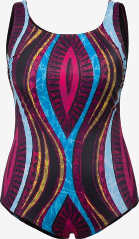 Ulla Popken Swimsuit in Mixed colors: front