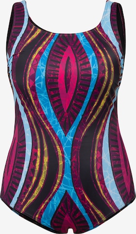 Ulla Popken Swimsuit in Mixed colors: front