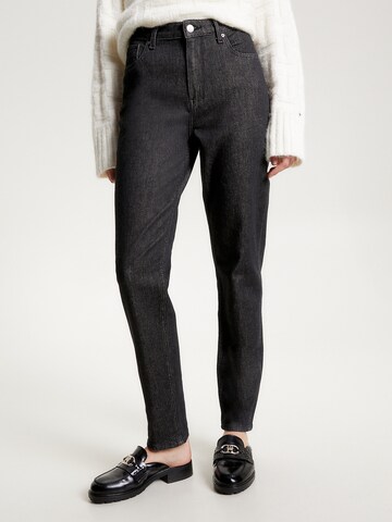 TOMMY HILFIGER Tapered Jeans 'Gramercy' in Black: front