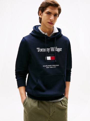 TOMMY HILFIGER Sweatshirt in Blau: Vorderseite