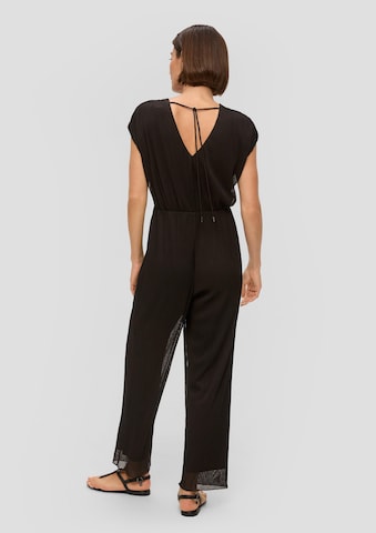 s.Oliver BLACK LABEL Jumpsuit in Schwarz