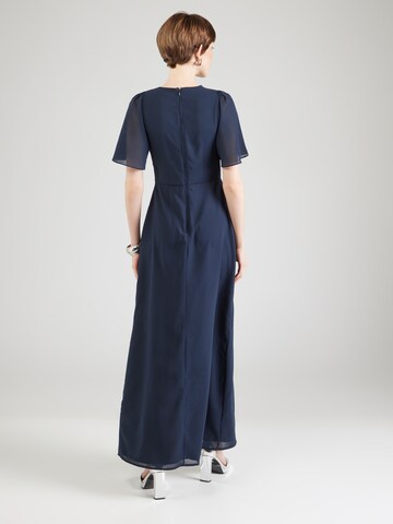 Maya Deluxe Evening Dress in Blue