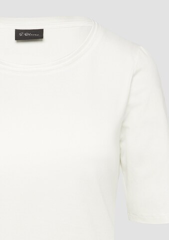 s.Oliver BLACK LABEL Shirt in Wit