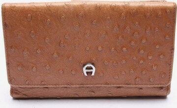 AIGNER Small Leather Goods in One size in Brown: front