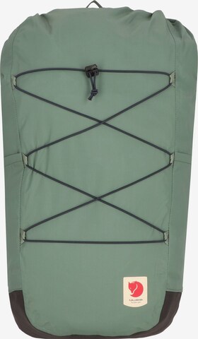 Zaino sportivo di Fjällräven in verde: frontale