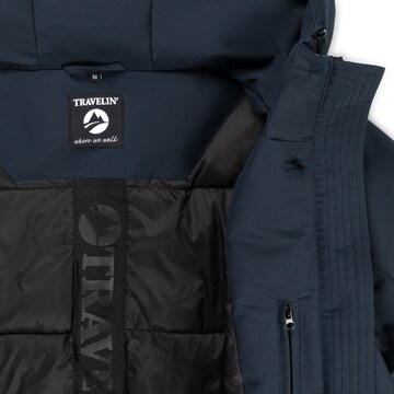 Travelin Wintermantel 'Ester' in Blauw