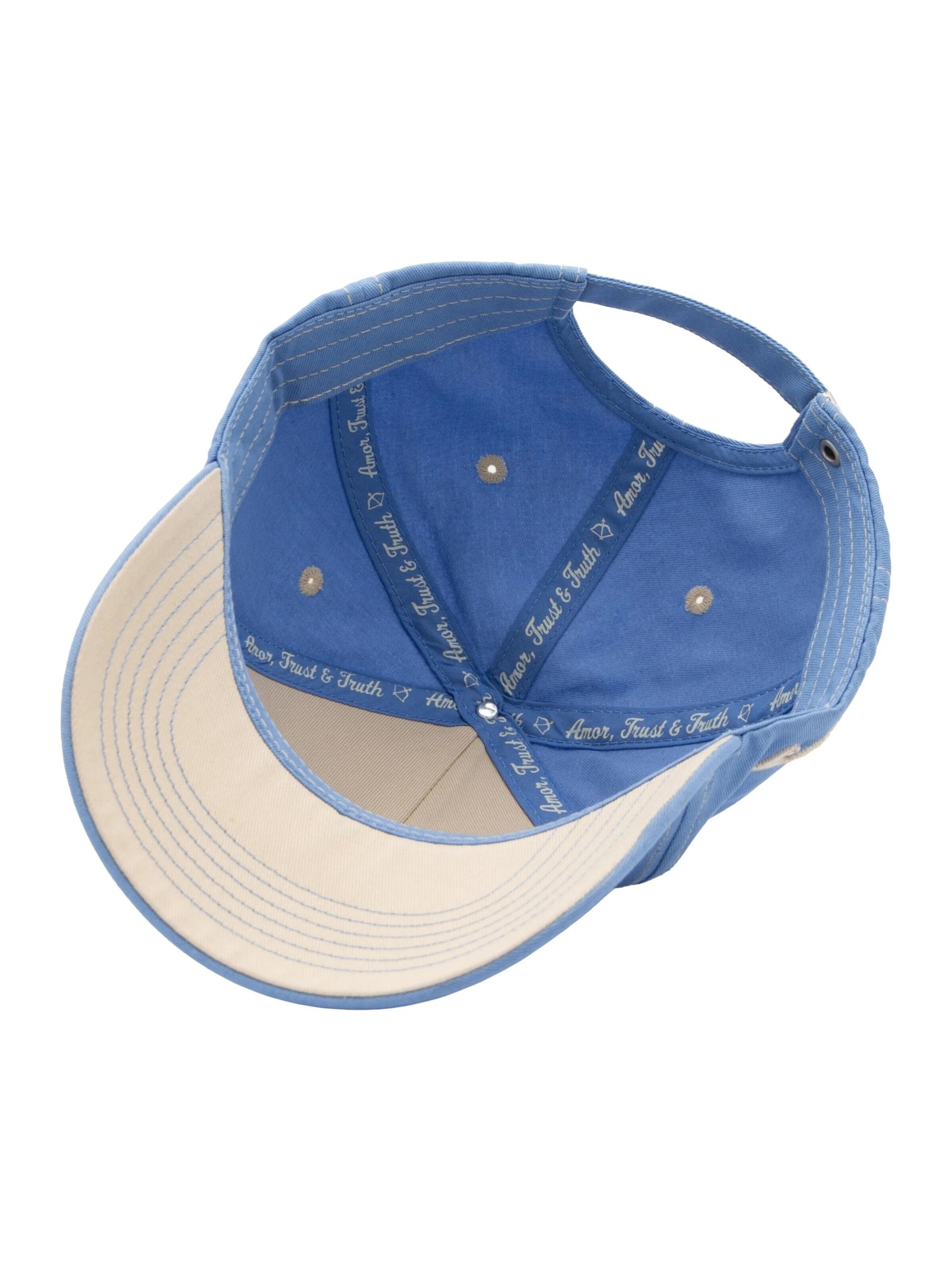 Amor, Trust & Truth Cap 'Follow Your Heart' in Blue