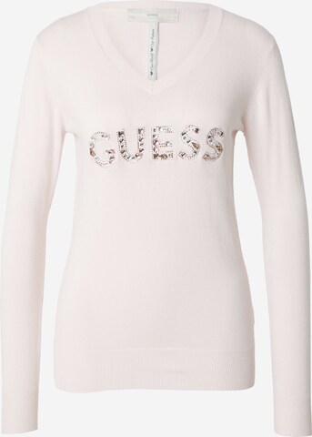 Pullover 'HAILEY' di GUESS in beige: frontale