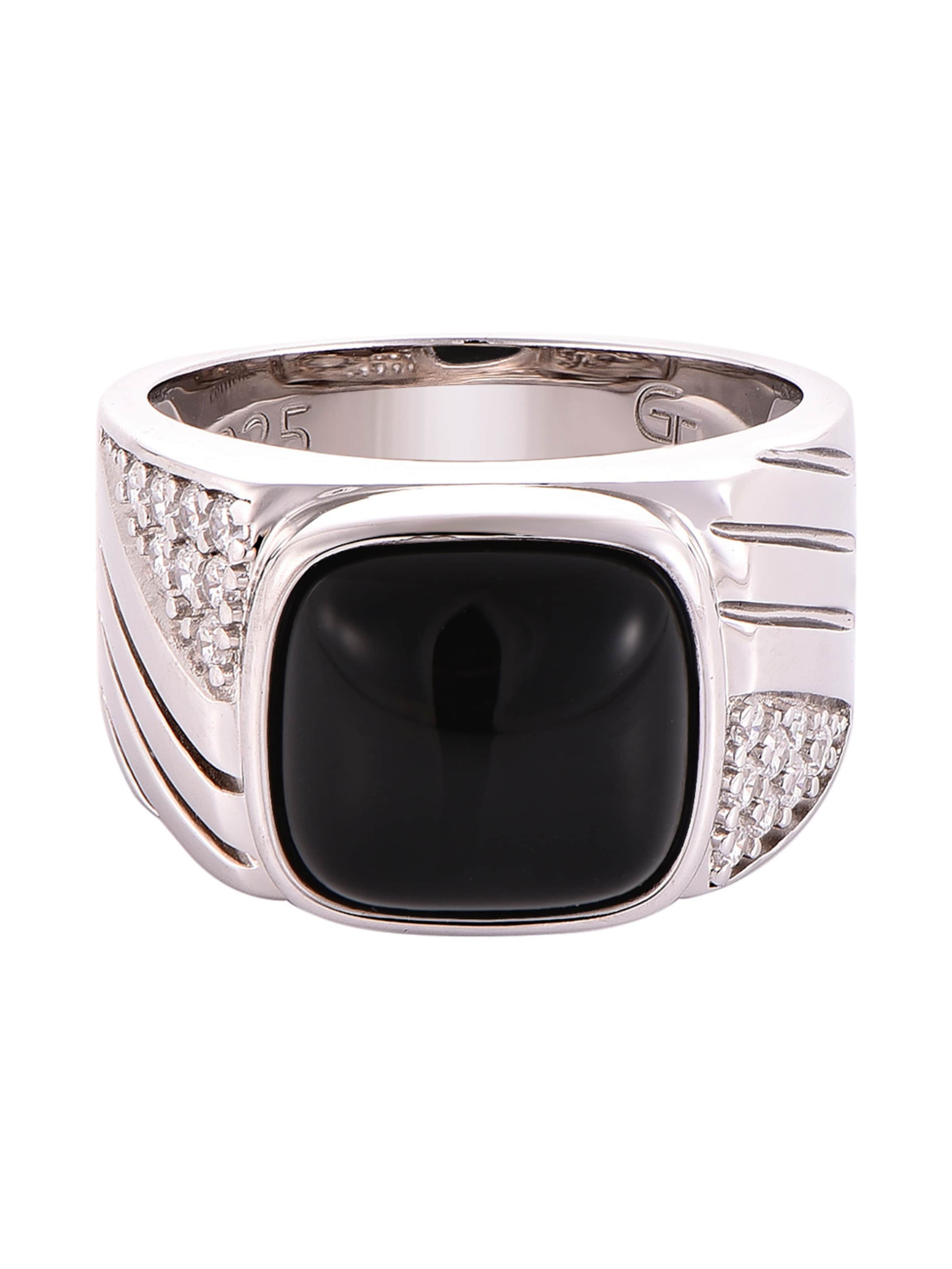 GT Collection Ring 'BLACK ONYX' in Black
