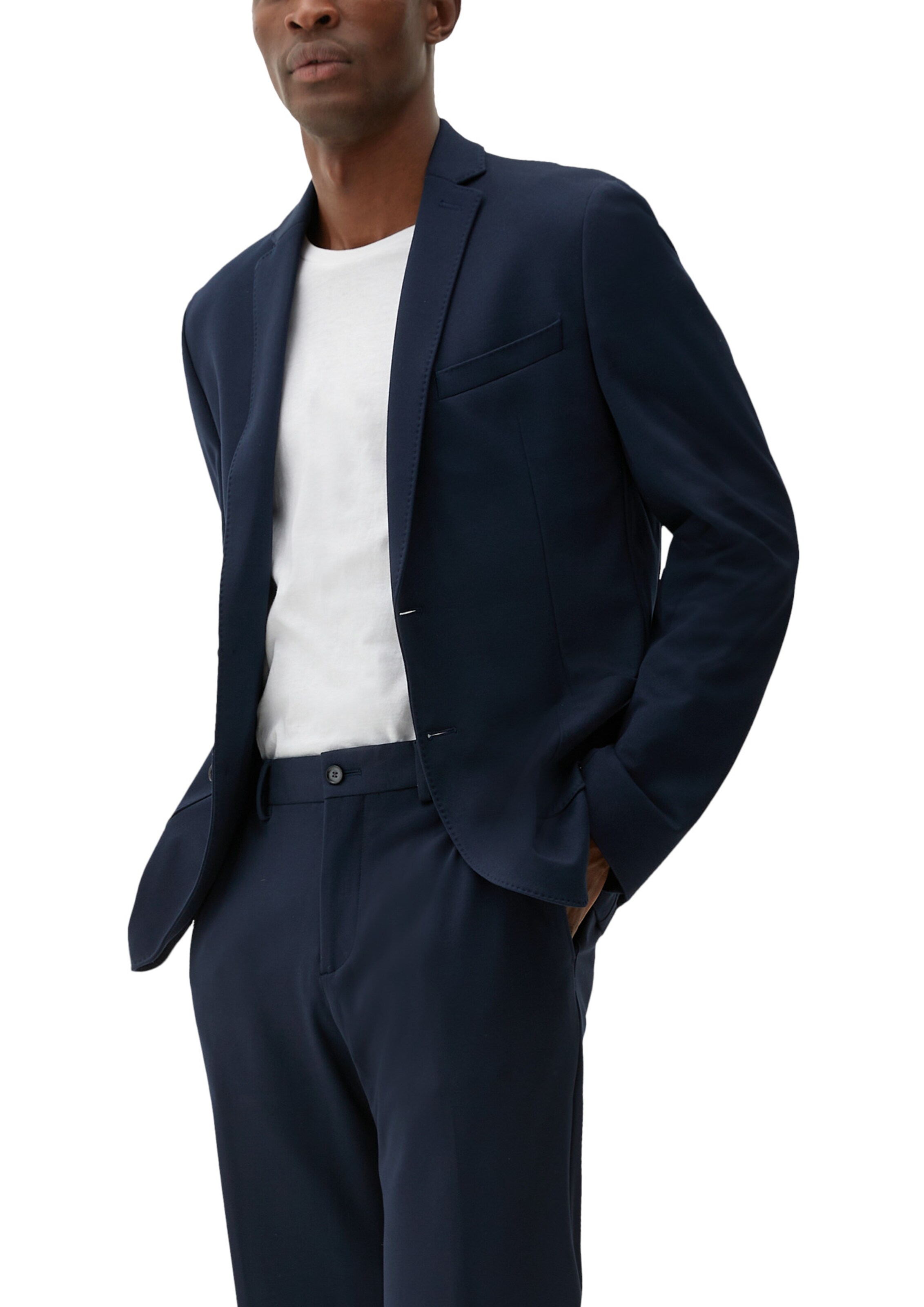 Coupe regular Veste de costume s.Oliver BLACK LABEL en bleu