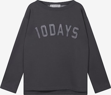 Sweat-shirt 10Days en bleu : devant