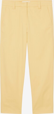 Regular Pantalon chino 'Kalni' Marc O'Polo en jaune : devant