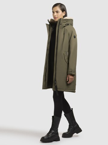 Manteau d’hiver 'SEMIE2' khujo en vert