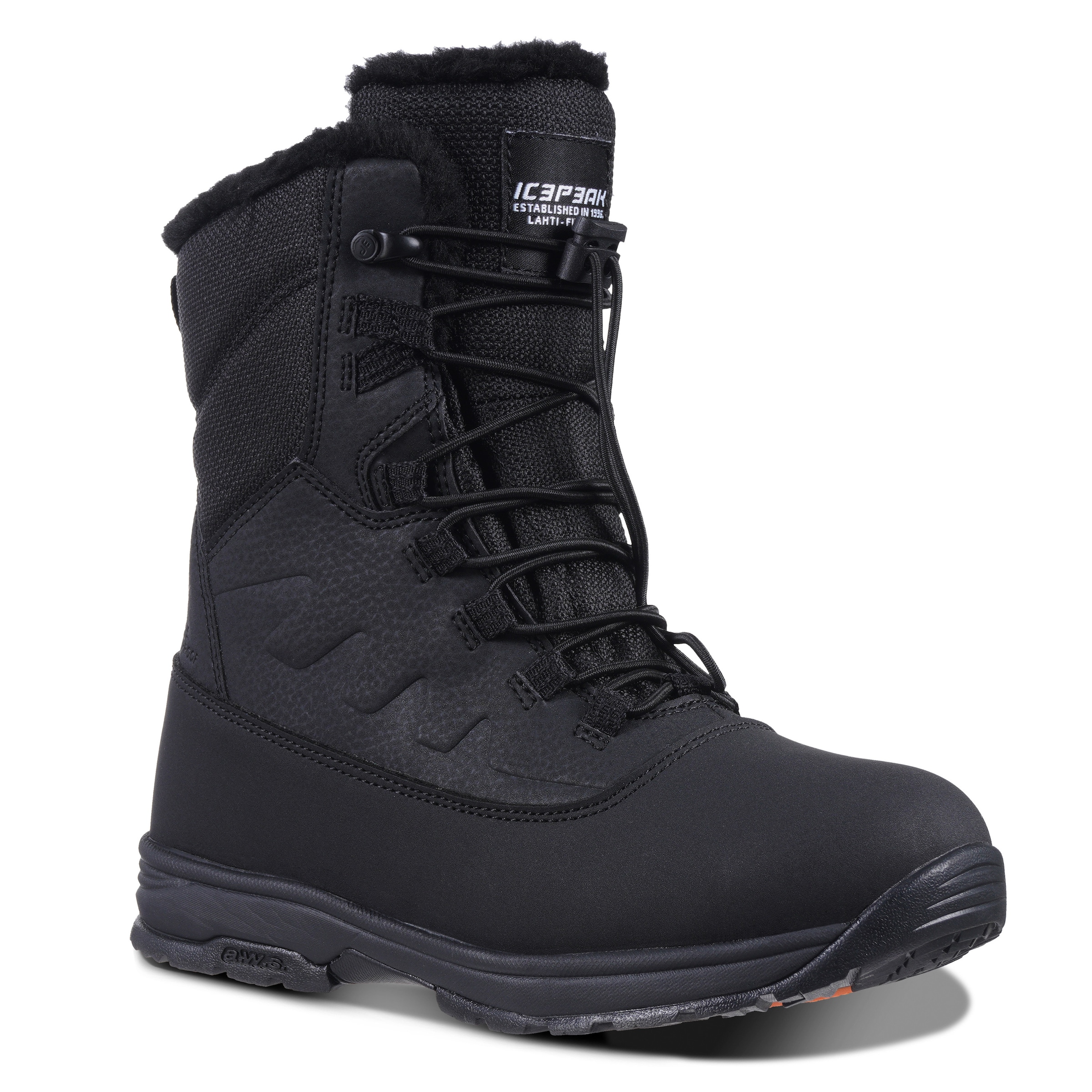 ICEPEAK Bootsit 'Alofi2' värissä musta