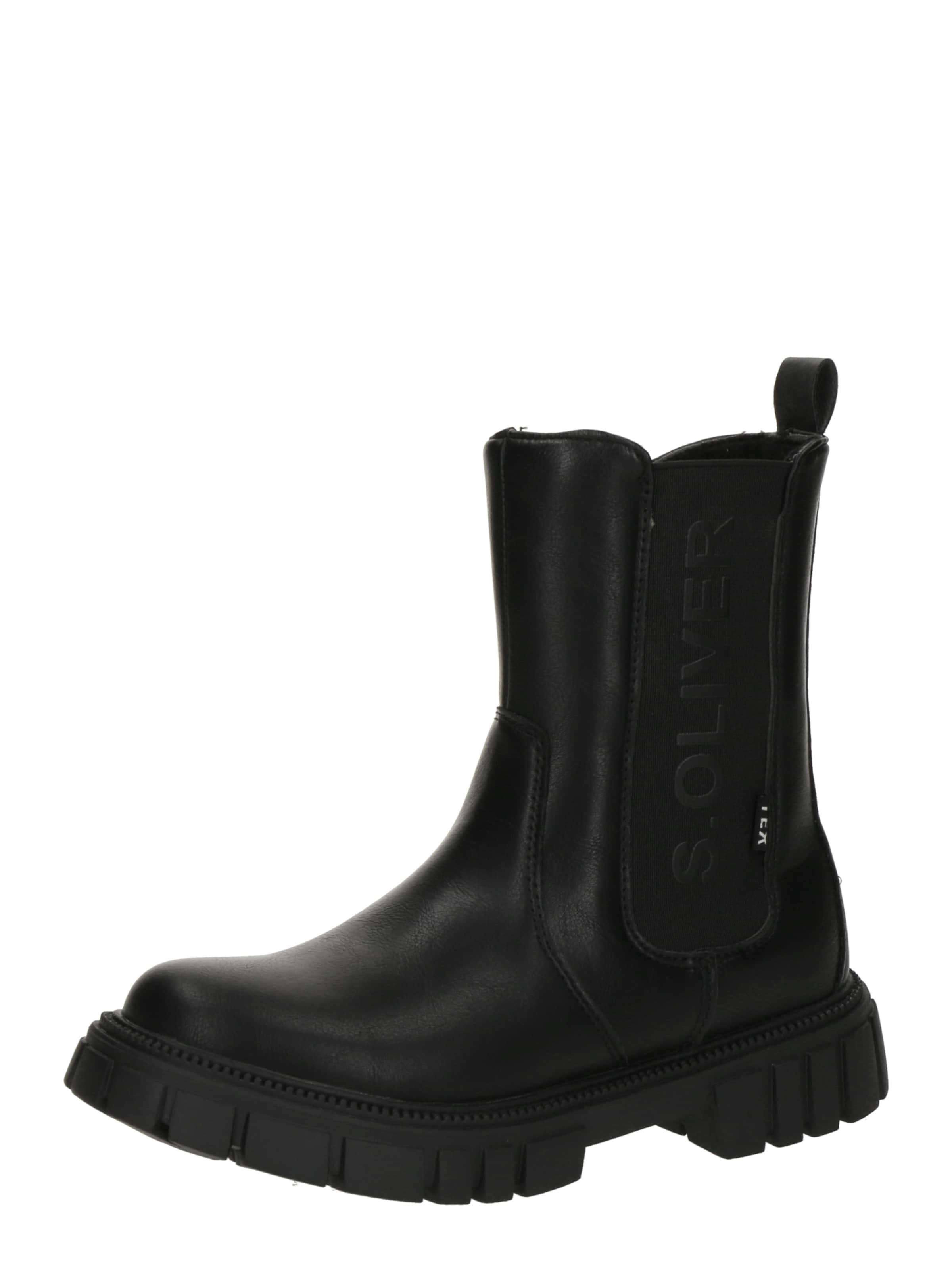 s.Oliver - Botas en negro: frente