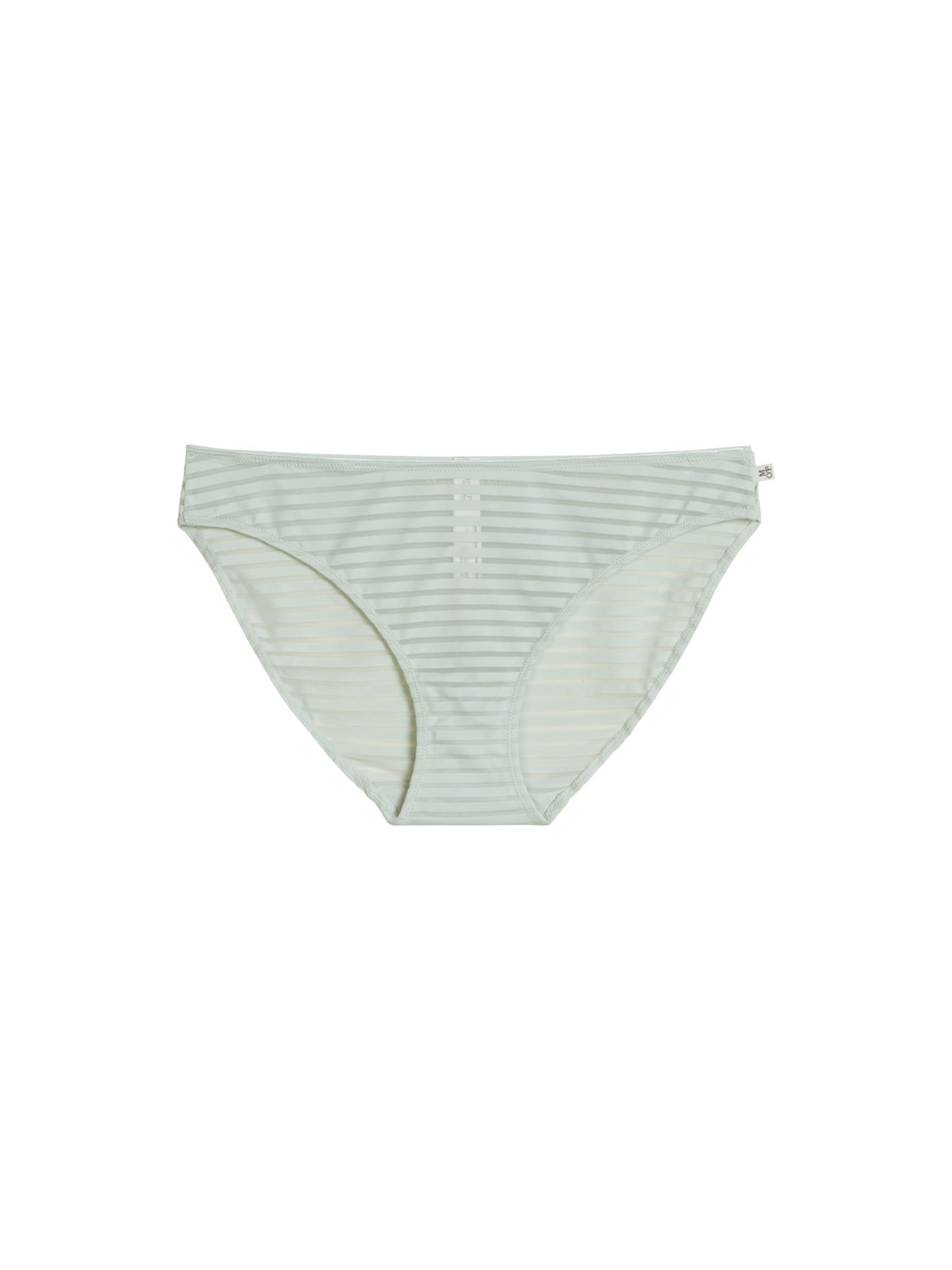 Marc O'Polo Slip ' Second Skin Jacquard ' in Grijs: voorkant
