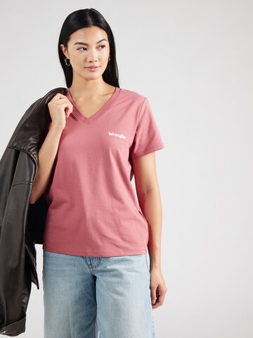 WRANGLER - Camiseta 'MAUVEWOOD' en lila: frente