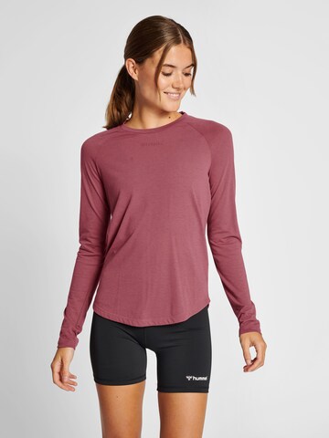 Hummel Performance shirt 'Vanja' in Pink: front