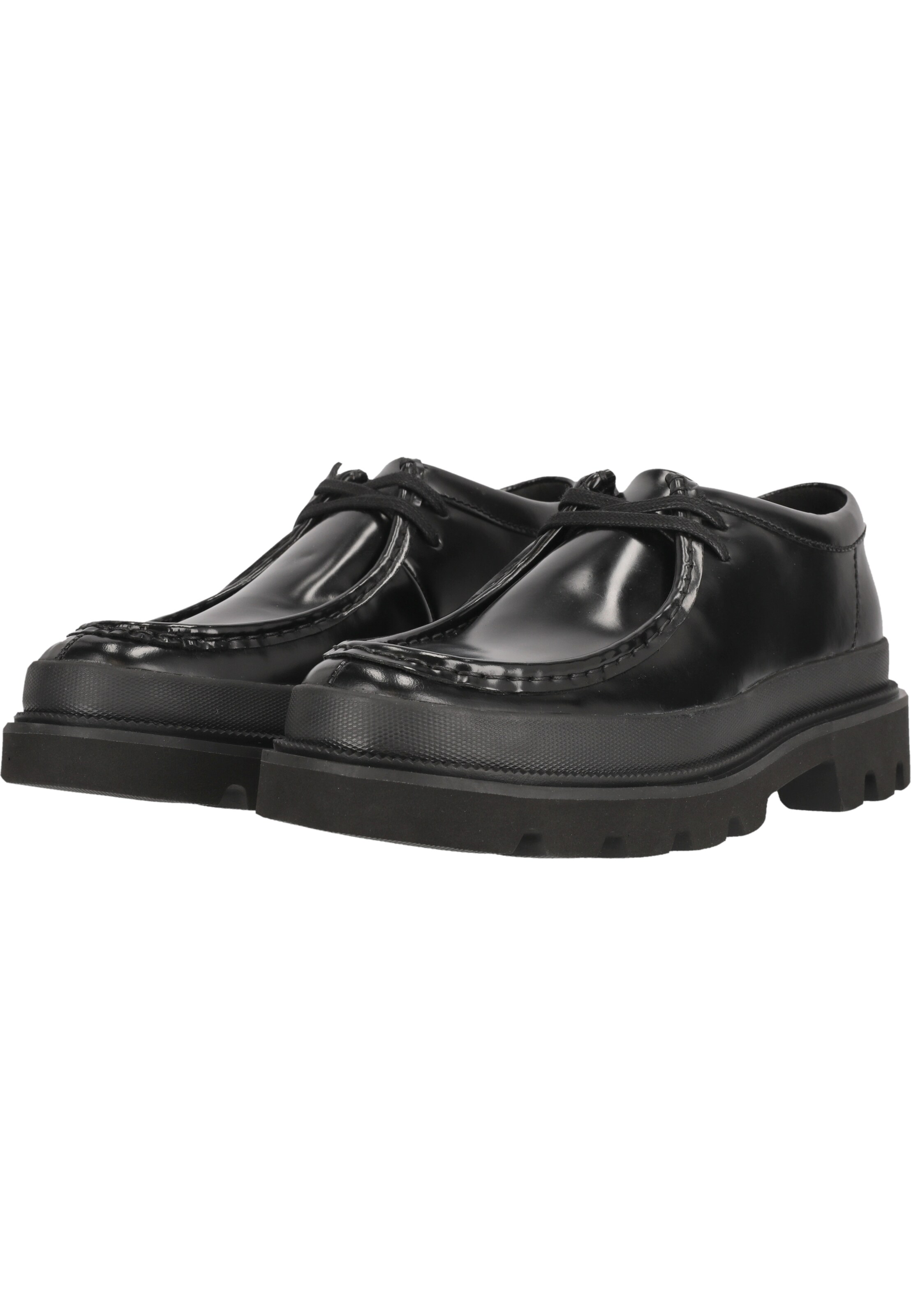 CLARKS Lace-up shoe 'Badell Seam' in Black