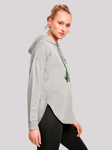 Sweat-shirt 'Süßer grüner Dino' F4NT4STIC en gris