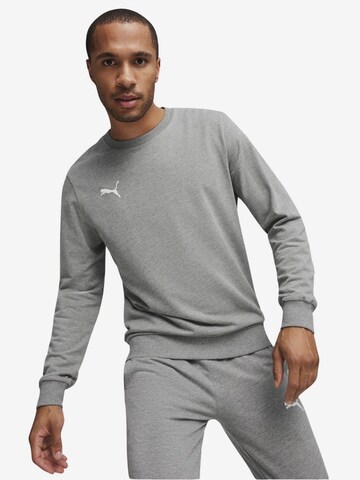 PUMA Sportsweatshirt 'TeamGoal' in Grau