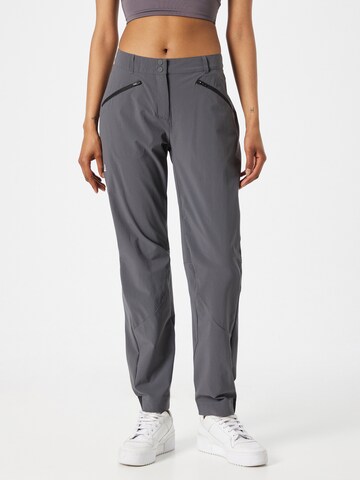 Schöffel Tapered Outdoor Pants 'Hestad' in Grey: front