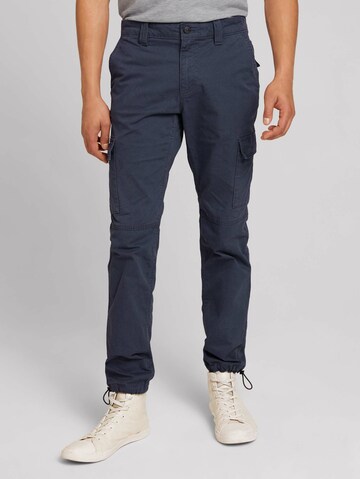 TOM TAILOR DENIM Regular Hose in Blau: predná strana