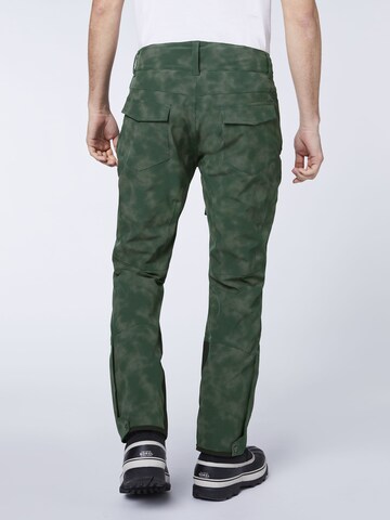 CHIEMSEE Regular Workout Pants in Green