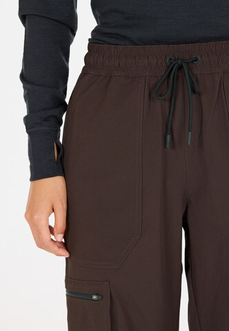 SOS Tapered Sports trousers 'Salonga' in Brown