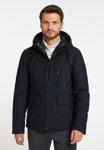 DreiMaster Klassik Winter Jacket in Blue: front