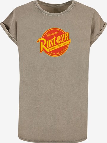 ABSOLUTE CULT T-Shirt 'Cars - Rust-eze' in Grün: predná strana